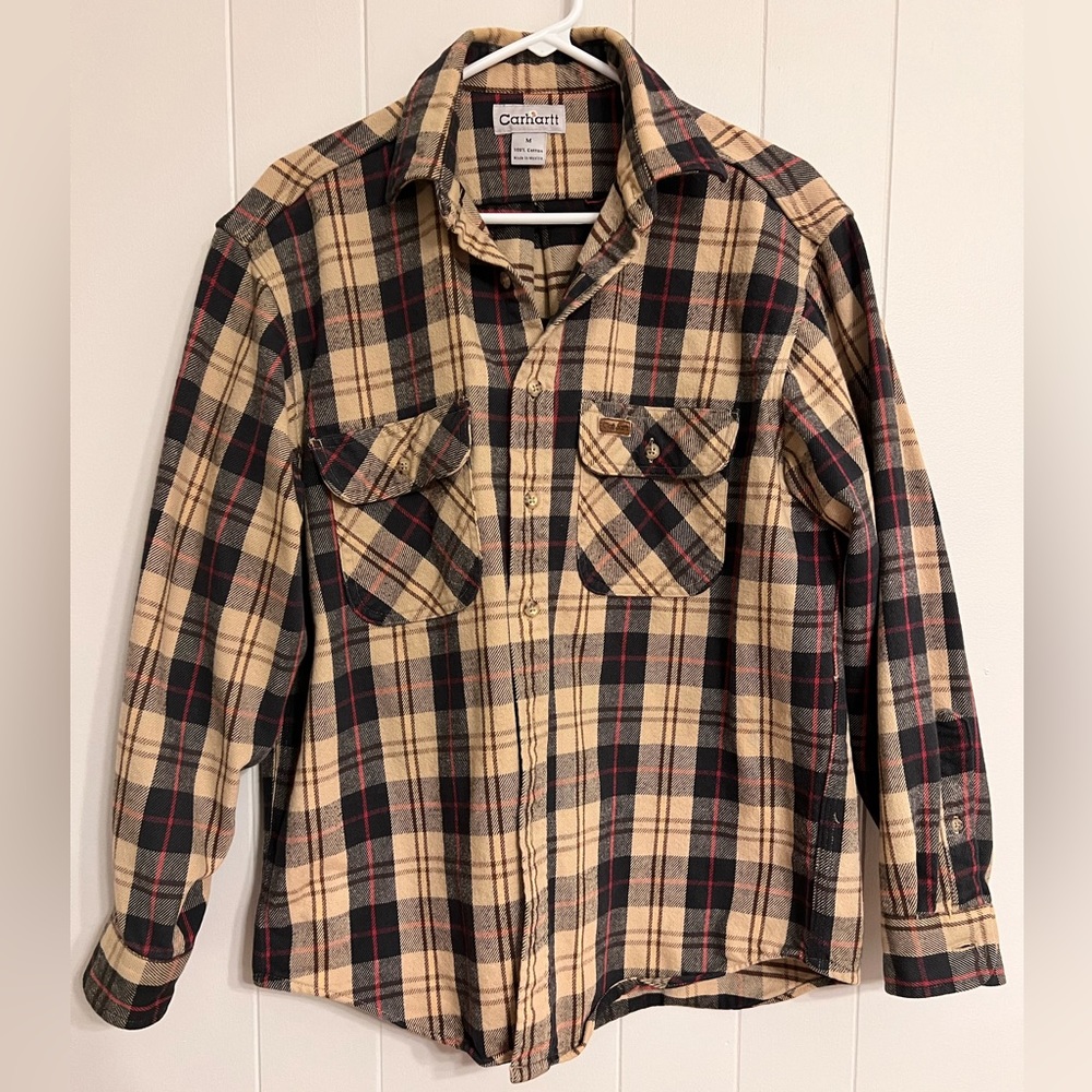Vintage Carhartt Flannel Shirt‎ Size M